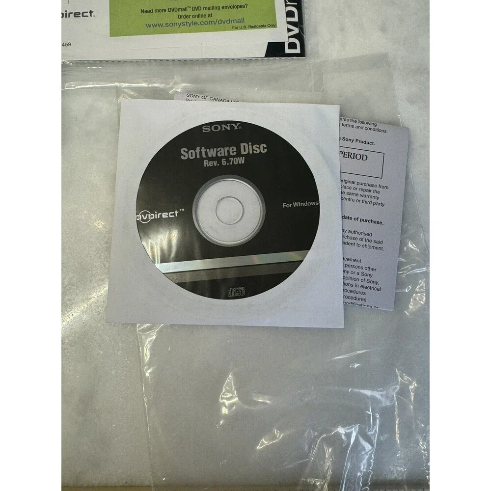 Sony DVDIRECT Video Recordable DVD Drive No. VRD-MC1